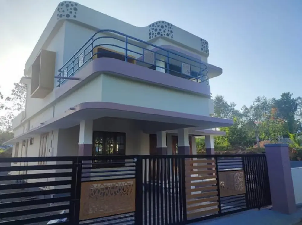 6 Cent land with 3 Bedroom new house near Chanjody 55 lakh