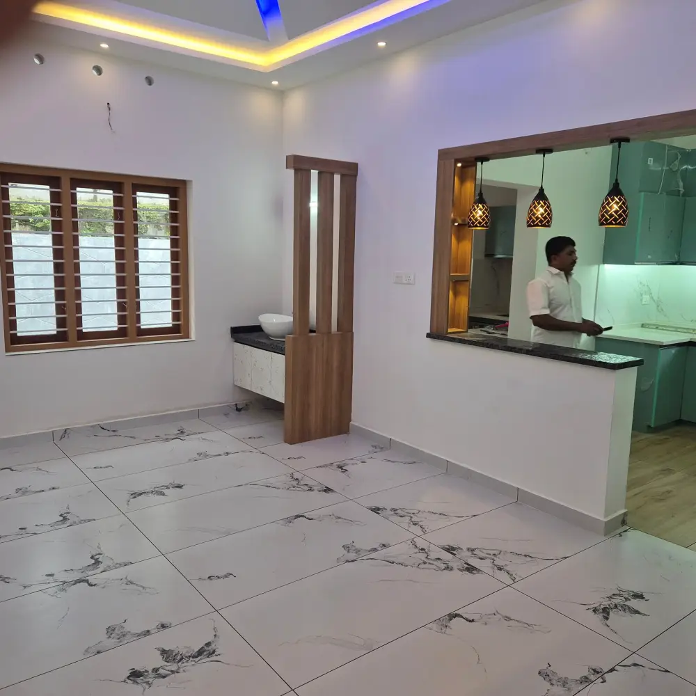 7 Cent land with New house for sale near Deluxe padi 85 lakh negotiable