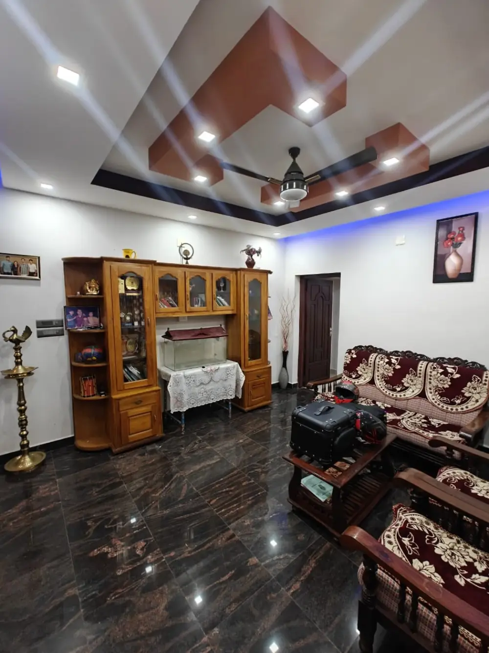 16.5 Cent land with 3 Bedroom attached House for sale near Kurichi, Mandiram 1.35 Crore negotiable